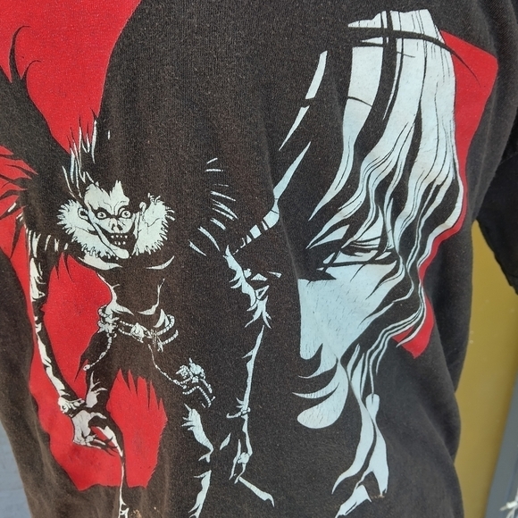 Men's Japanese Anime Manga DEATH NOTE Ryuk & Yagami Shonen Jump Size Medium - Picture 3 of 5